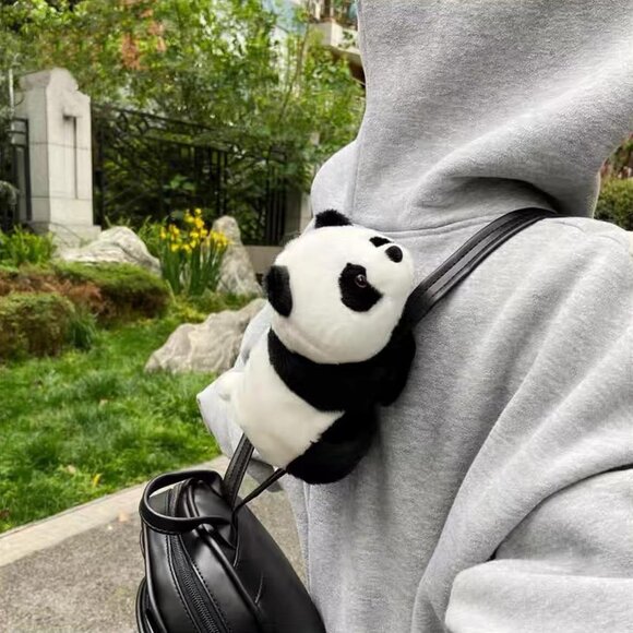 Panda Slap Bracelets Stuffed Animal for Kids, Plush Animal Snap Bracelets Cutie - Picture 2 of 4